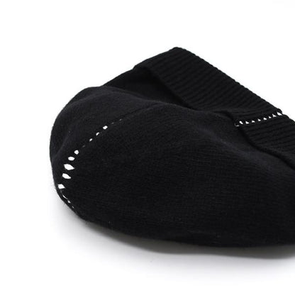 MM6 MAISON MARGIELA ribbed wool beanie 