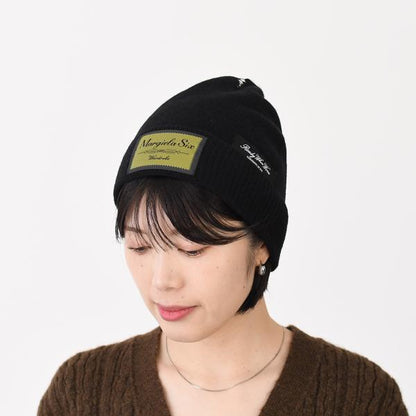 MM6 MAISON MARGIELA ribbed wool beanie 