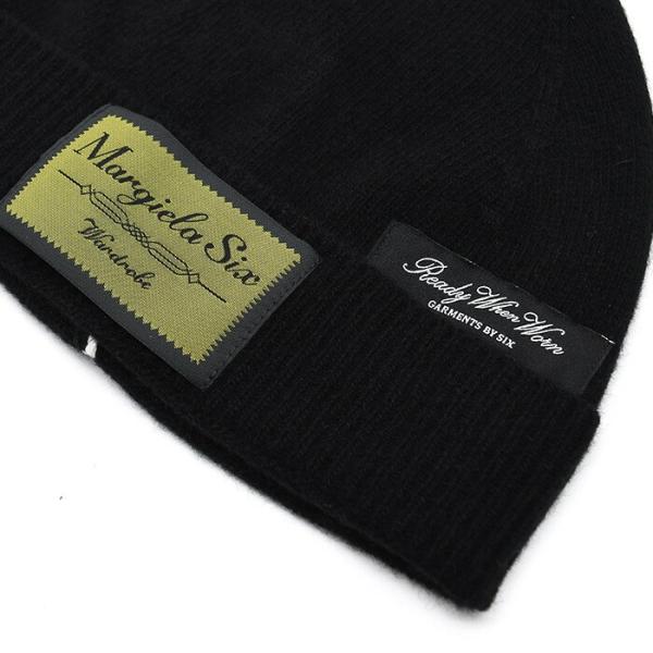 MM6 MAISON MARGIELA リブ ウール ビーニー