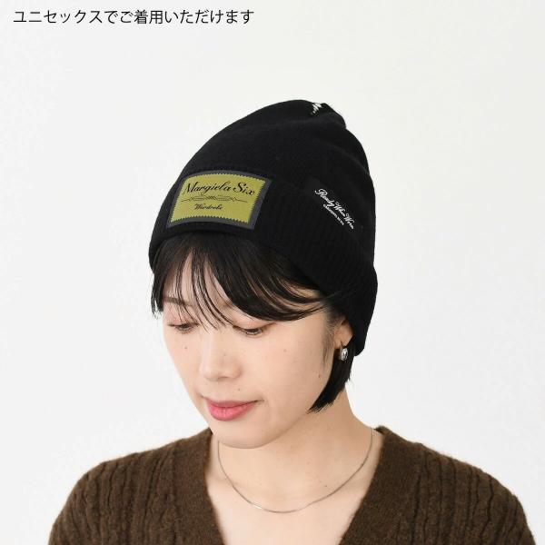 MM6 MAISON MARGIELA リブ ウール ビーニー