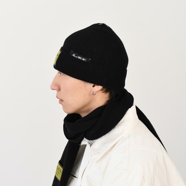MM6 MAISON MARGIELA リブ ウール ビーニー