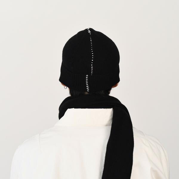 MM6 MAISON MARGIELA リブ ウール ビーニー