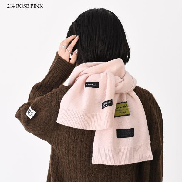 MM6 MAISON MARGIELA 엠엠 식스 메종 마르제라 울 블렌드 스카프 