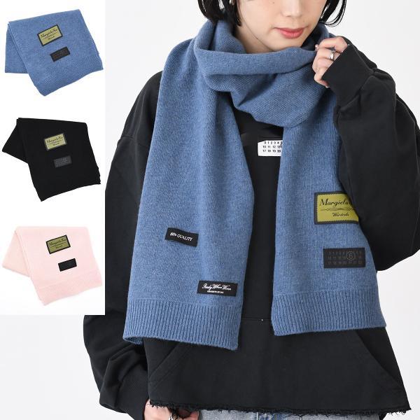 MM6 MAISON MARGIELA 엠엠 식스 메종 마르제라 울 블렌드 스카프 