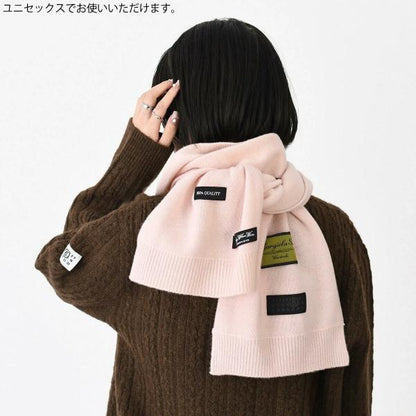 MM6 MAISON MARGIELA 엠엠 식스 메종 마르제라 울 블렌드 스카프 