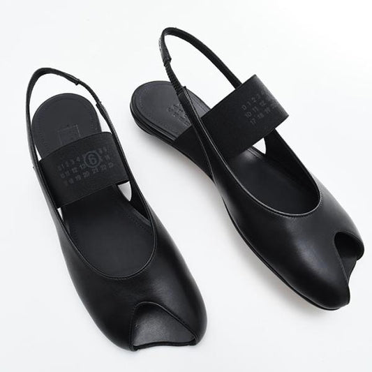 MM6 MAISON MARGIELA 아나토믹 뉴메릭 슬링백 슈즈 