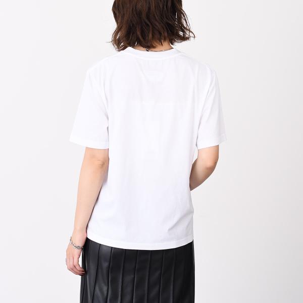 MM6 テープドラベル コットン Tシャツ