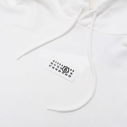 MM6 MAISON MARGIELA テープドラベル スウェット フーディー