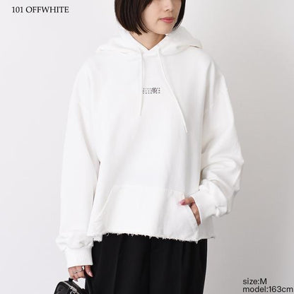 MM6 MAISON MARGIELA テープドラベル スウェット フーディー