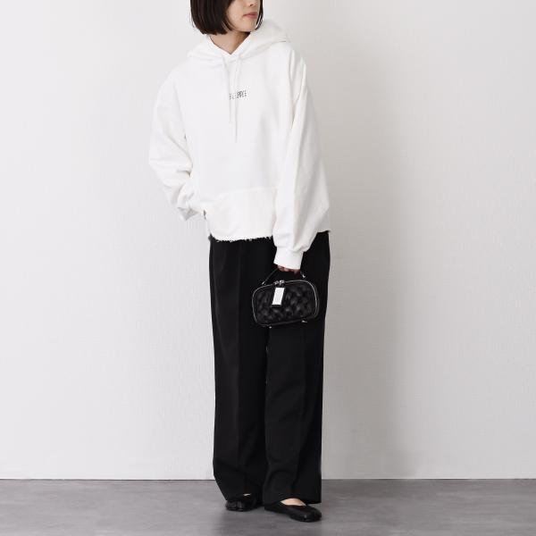 MM6 MAISON MARGIELA テープドラベル スウェット フーディー
