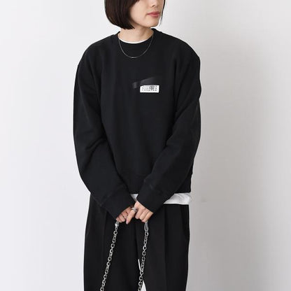 MM6 MAISON MARGIELA テープドラベル スウェットシャツ