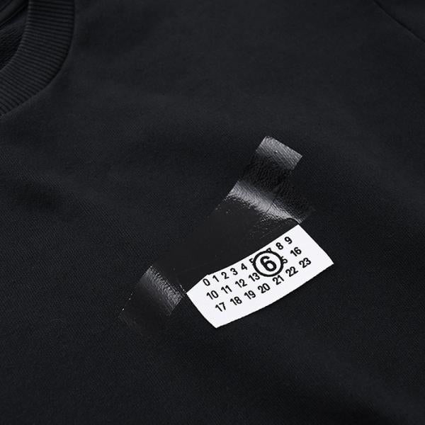 MM6 MAISON MARGIELA テープドラベル スウェットシャツ