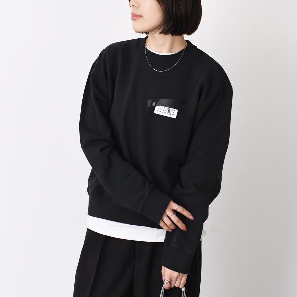 MM6 MAISON MARGIELA テープドラベル スウェットシャツ