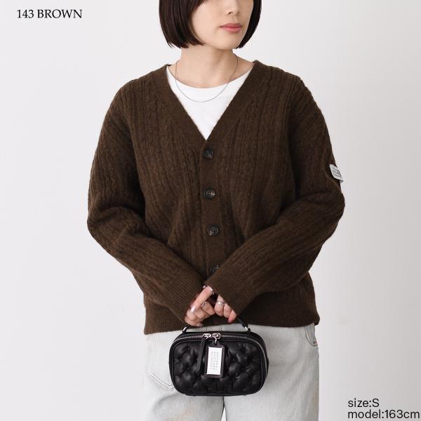 MM6 MAISON MARGIELA cable knit cardigan 