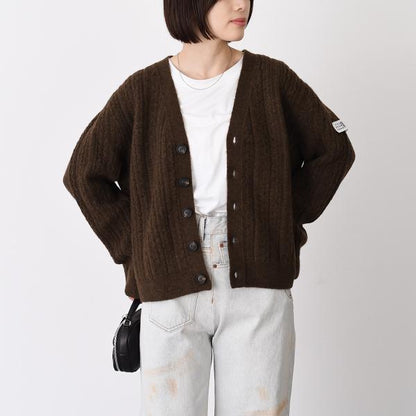 MM6 MAISON MARGIELA cable knit cardigan 