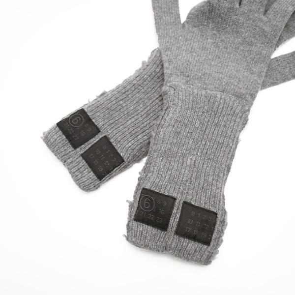 MM6 MAISON MARGIELA エムエムシックス メゾン マルジェラ ウールブレンドグローブ