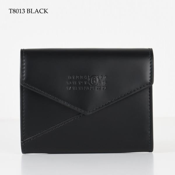 MM6 MAISON MARGIELA エムエムシックス メゾン マルジェラ レザーフラップウォレット