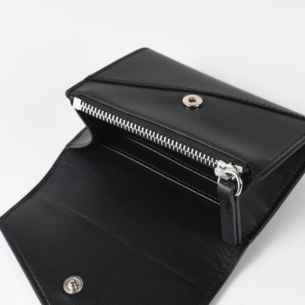 MM6 MAISON MARGIELA エムエムシックス メゾン マルジェラ レザーフラップウォレット