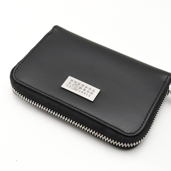 MM6 MAISON MARGIELA ニューメリック レザー ジップウォレット
