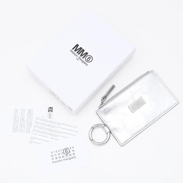 MM6 MAISON MARGIELA「ニューメリック」レザー キーリングポーチ