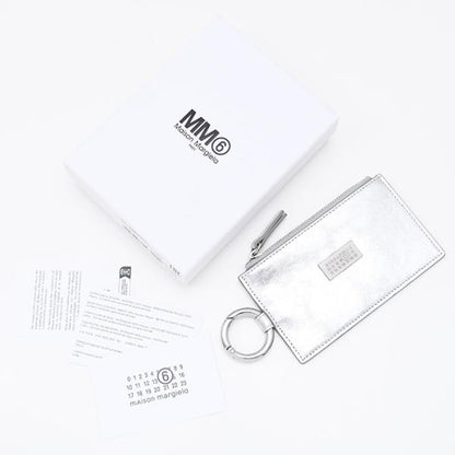 MM6 MAISON MARGIELA「ニューメリック」レザー キーリングポーチ