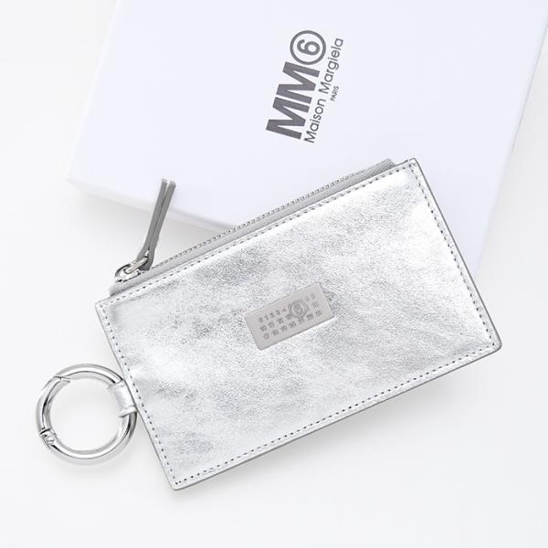 MM6 MAISON MARGIELA「ニューメリック」レザー キーリングポーチ