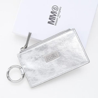 MM6 MAISON MARGIELA「ニューメリック」レザー キーリングポーチ