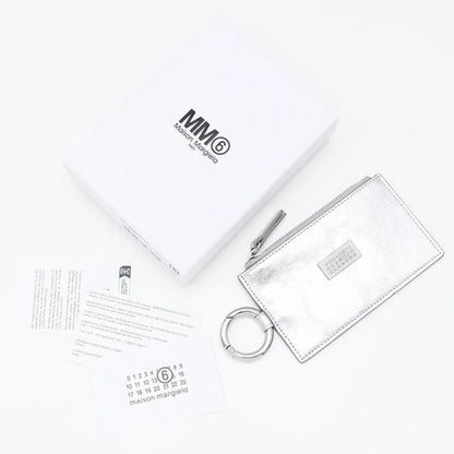 MM6 MAISON MARGIELA 「뉴메릭」레더 키링 파우치 