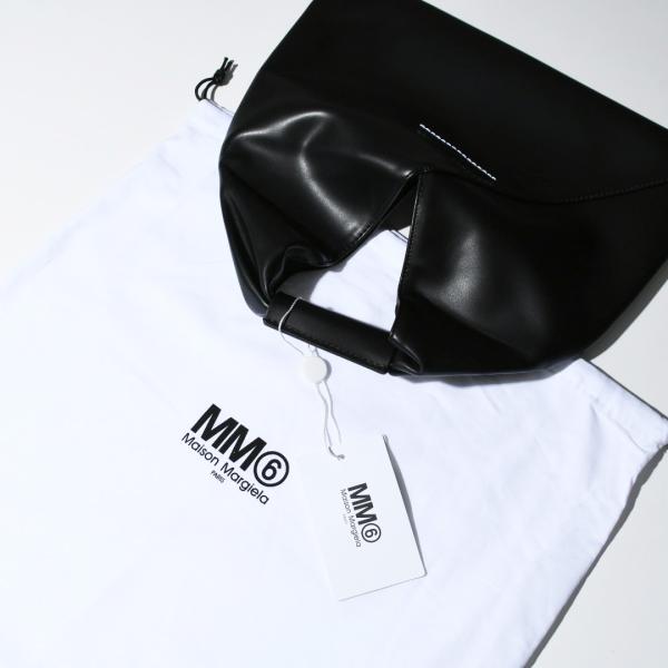 MM6 Japanese レザーハンドバッグ ミニ