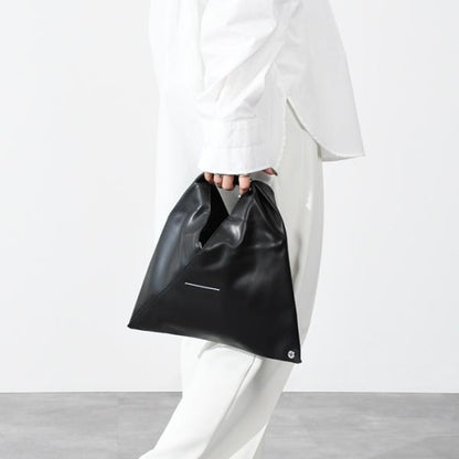 MM6 Japanese レザーハンドバッグ ミニ