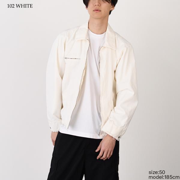 MM6 MAISON MARGIELA 퀼팅 코튼 캔버스 재킷 