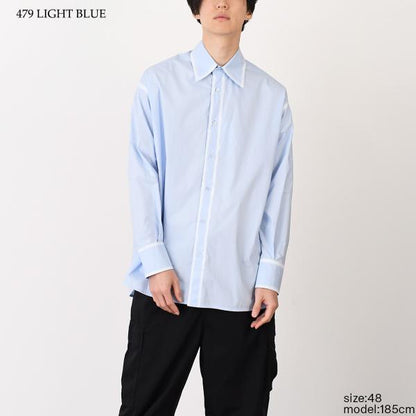 MM6 MAISON MARGIELA フェード コットンポプリンシャツ