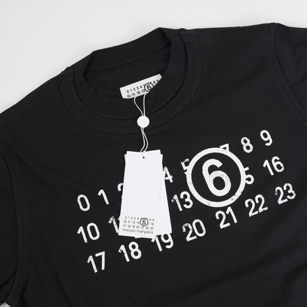 MM6 ツーレイヤー コットンジャージーTシャツ