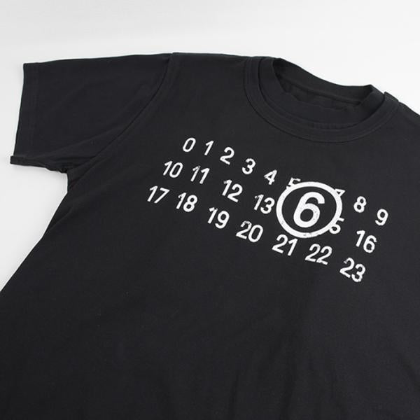 MM6 ツーレイヤー コットンジャージーTシャツ