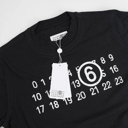 MM6 ツーレイヤー コットンジャージーTシャツ