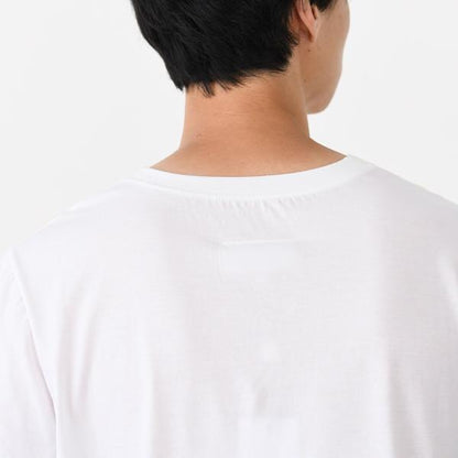 MM6 MAISON MARGIELA ナンバーロゴプリント サテン Tシャツ