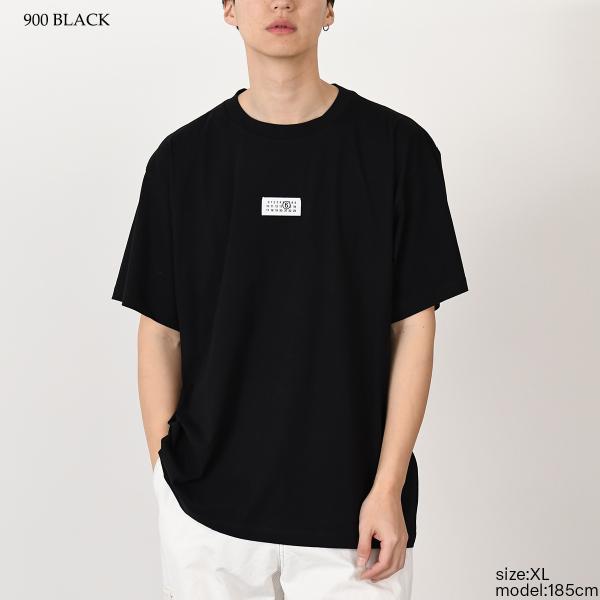 MM6 MAISON MARGIELA ナンバーロゴ コットンTシャツ