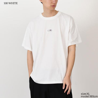 MM6 MAISON MARGIELA ナンバーロゴ コットンTシャツ