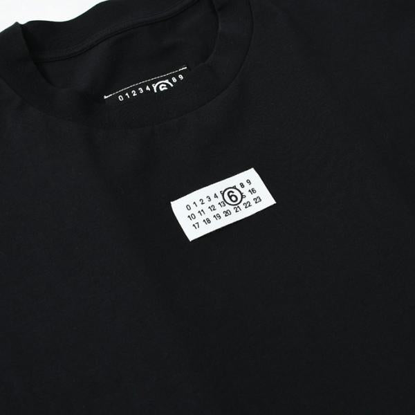 MM6 MAISON MARGIELA ナンバーロゴ コットンTシャツ
