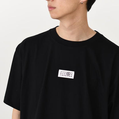 MM6 MAISON MARGIELA ナンバーロゴ コットンTシャツ