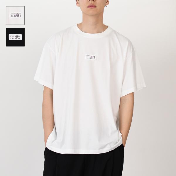 MM6 MAISON MARGIELA ナンバーロゴ コットンTシャツ
