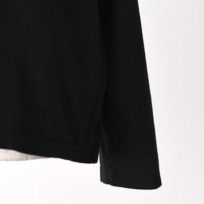 MM6 MAISON MARGIELA ギャバジンポケット付き ロングスリーブTシャツ