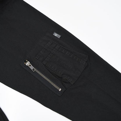 MM6 MAISON MARGIELA ギャバジンポケット付き ロングスリーブTシャツ