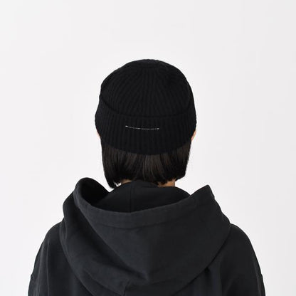 MM6 MAISON MARGIELA エムエムシックス メゾン マルジェラ リブ ウール ビーニー