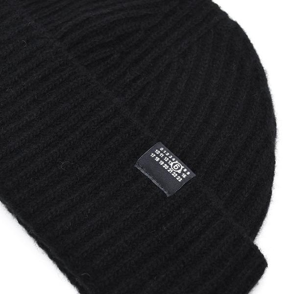 MM6 MAISON MARGIELA エムエムシックス メゾン マルジェラ リブ ウール ビーニー