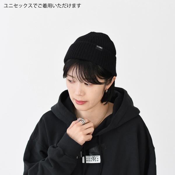 MM6 MAISON MARGIELA リブ ウール ビーニー