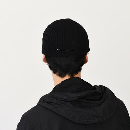 MM6 MAISON MARGIELA リブ ウール ビーニー