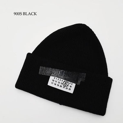 MM6 MAISON MARGIELA エムエムシックス メゾン マルジェラ テープラベル ウールビーニー