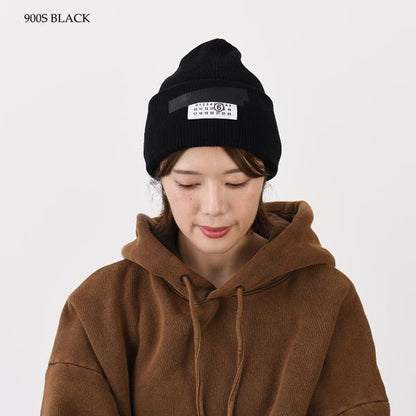 MM6 MAISON MARGIELA エムエムシックス メゾン マルジェラ テープラベル ウールビーニー