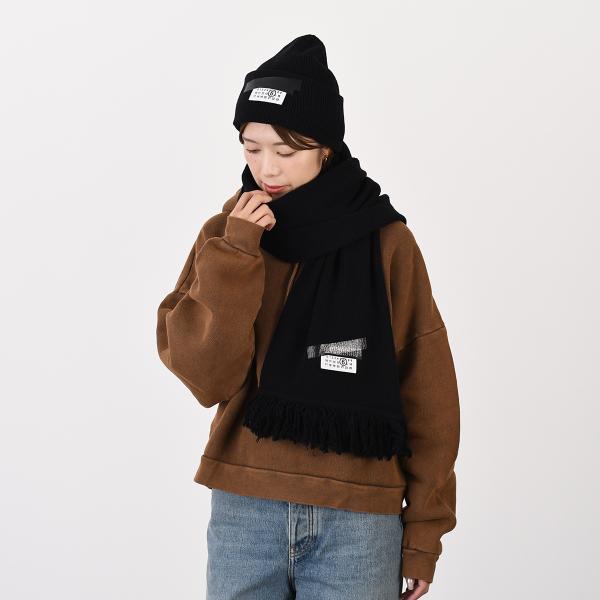 MM6 MAISON MARGIELA エムエムシックス メゾン マルジェラ テープラベル ウールビーニー